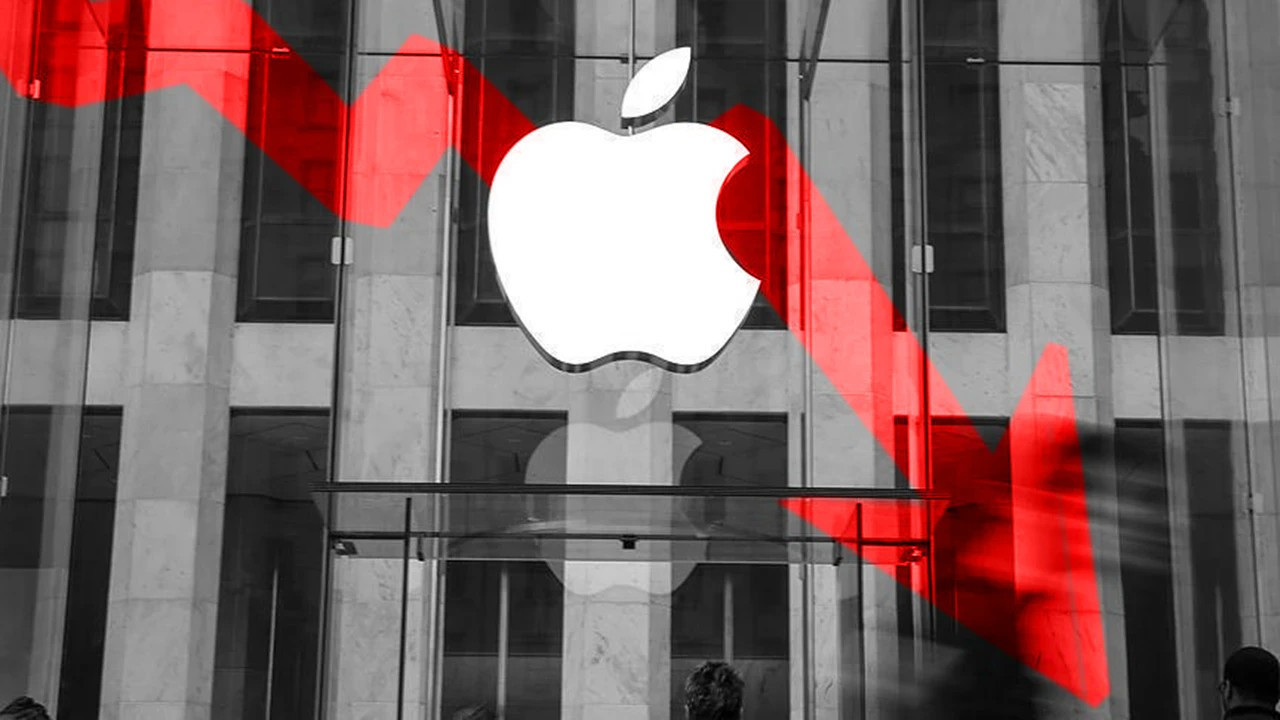 Apple hisseleri kritik eşikte: 30 yılın en uzun düşüşü kapıda