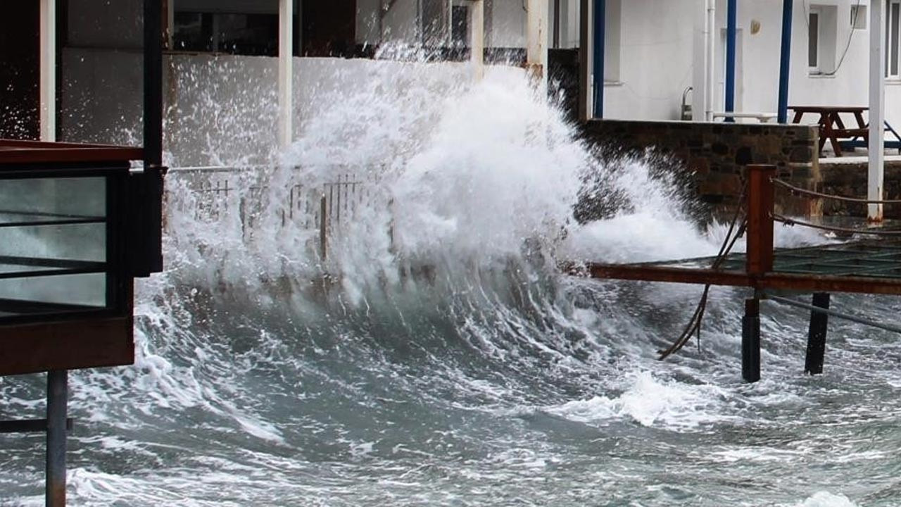 Meteroloji'den Güney Ege için fırtına uyarısı