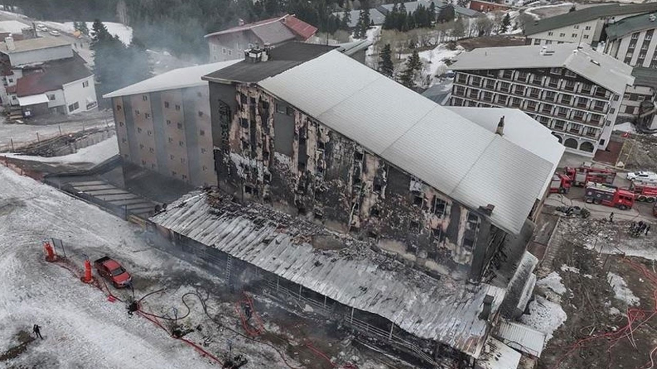 Uludağ'da 3 kişinin öldüğü otel yangınıyla ilgili sanıkların 15'er yıla kadar hapsi istendi