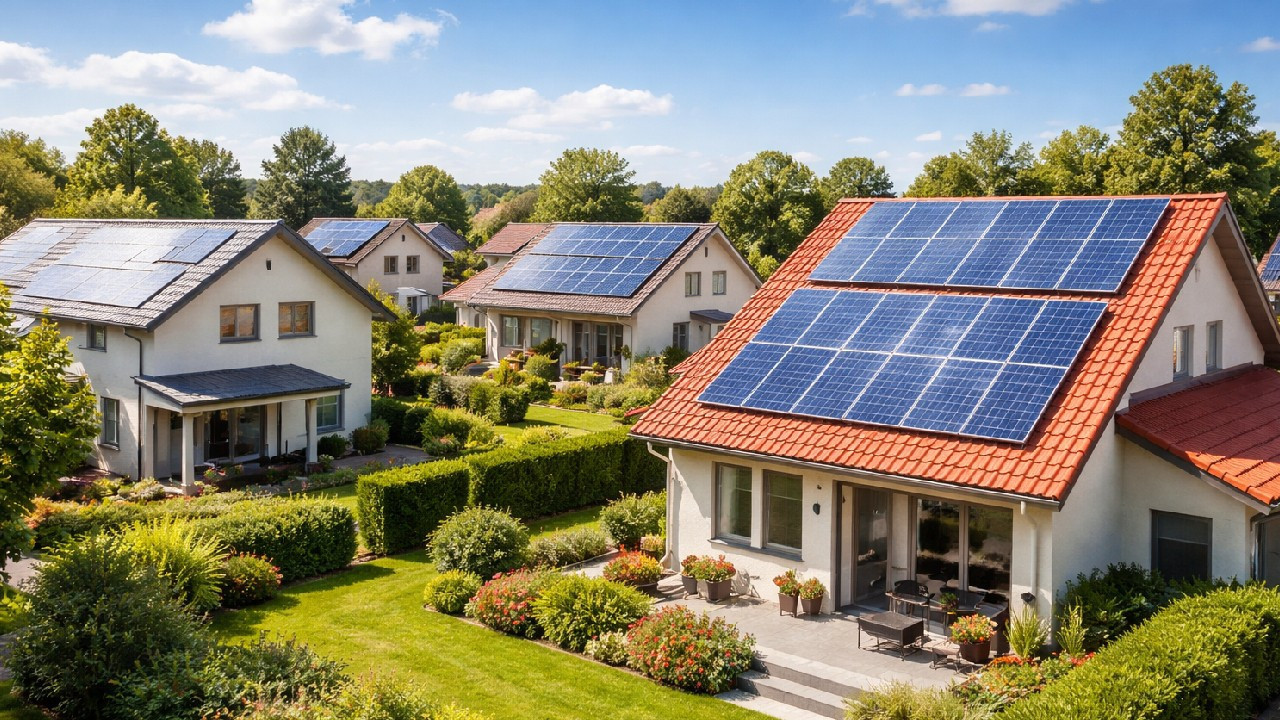 1 milyon aileye güneş paneli ve ısı pompası desteği