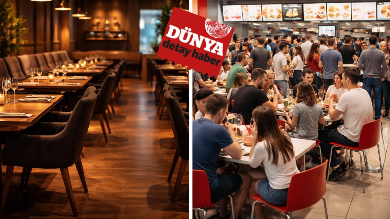 Restoranlar boş kaldı, fast-food şubeleri doldu taştı