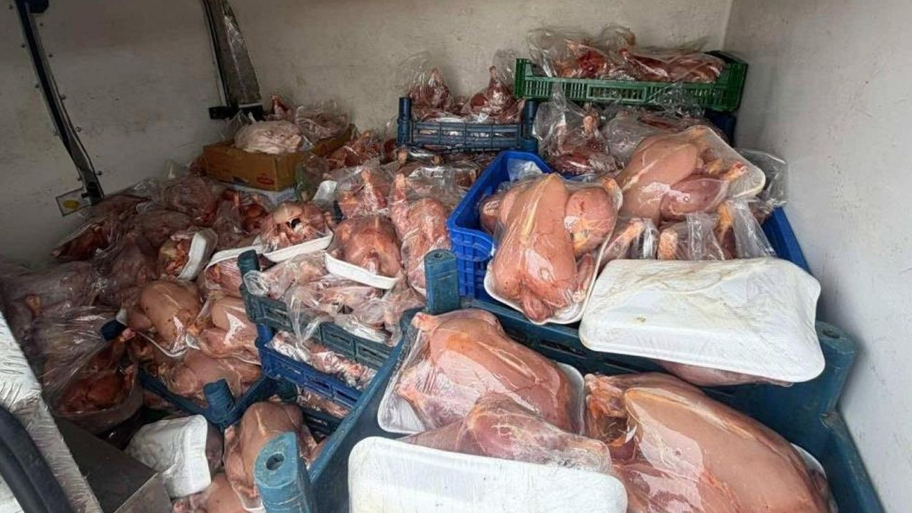 Van’da halk sağlığını tehdit eden 200 belgesiz tavuk ele geçirildi