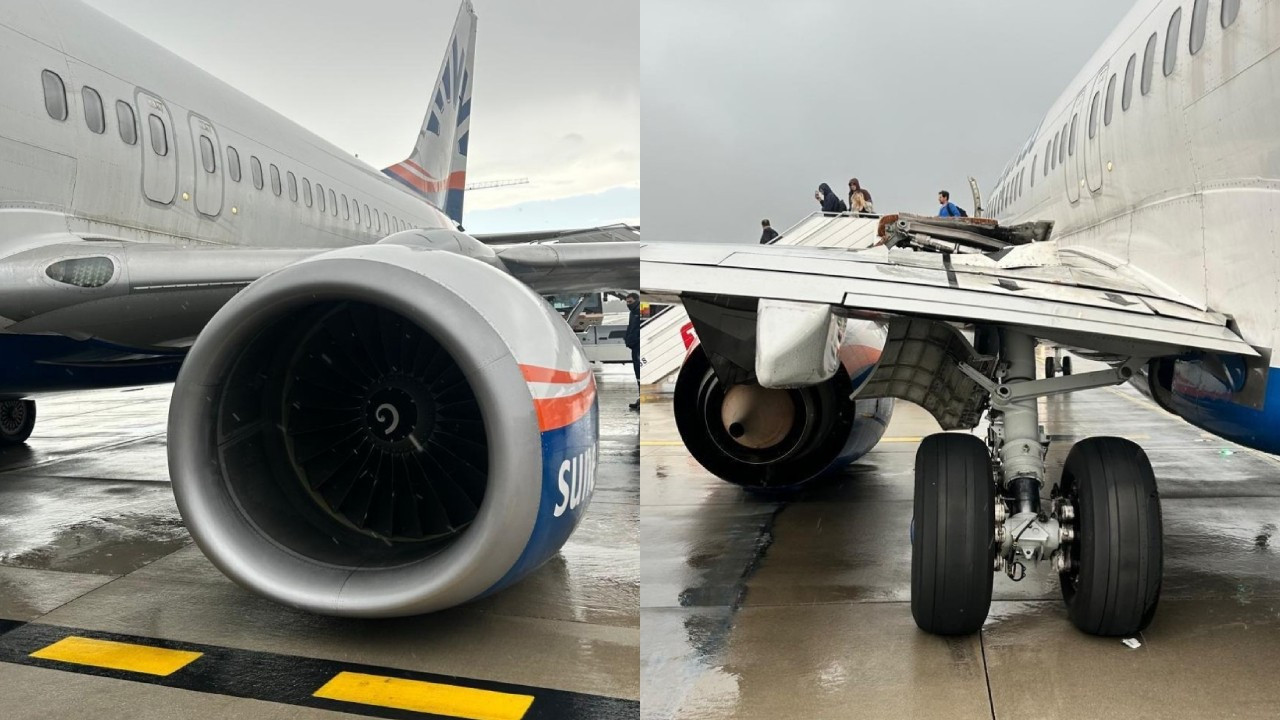 Son dakika... Antalya Havalimanı'nda korkutan kaza ucuz atlatıldı