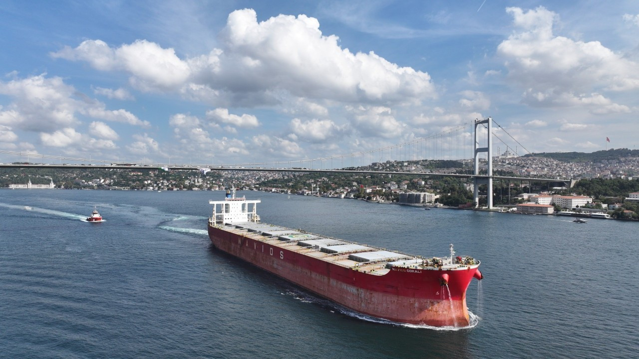 Türk Boğazları'nda yoğun trafik: 2025'te 84 bin 640 gemi geçti