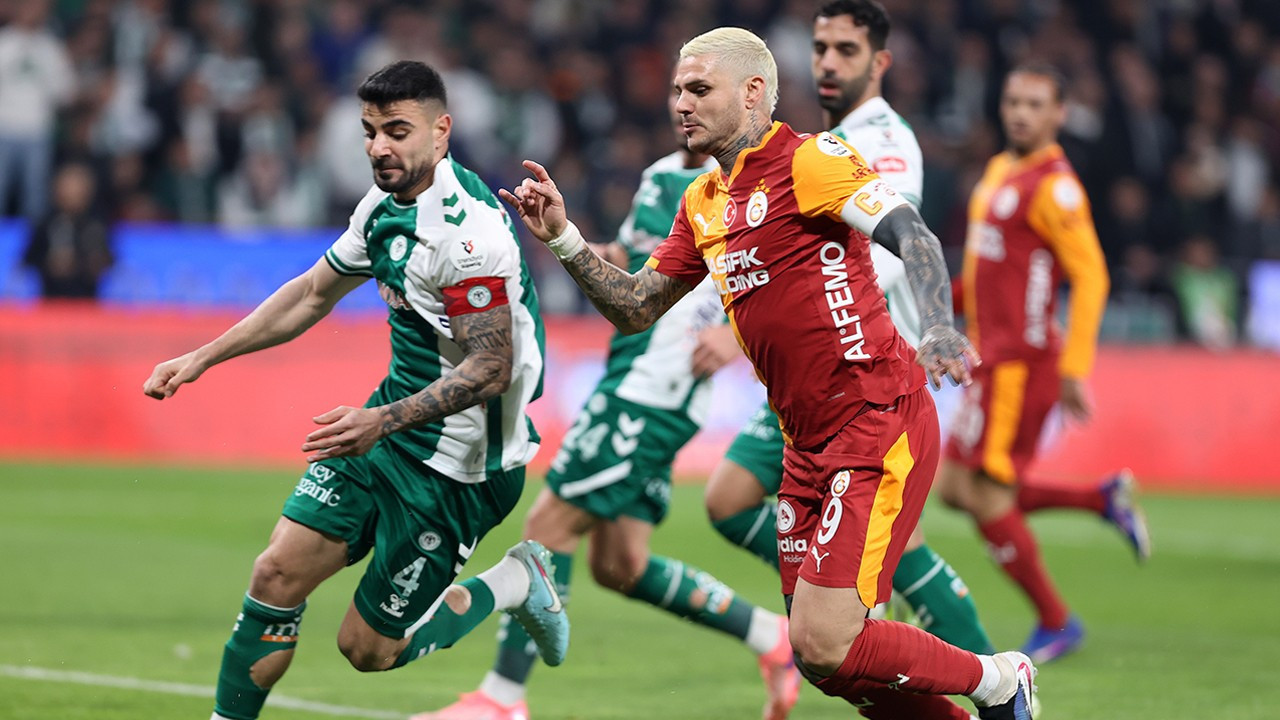 Konyaspor kendi evinde Galatasaray'ı 2-0 mağlup etti