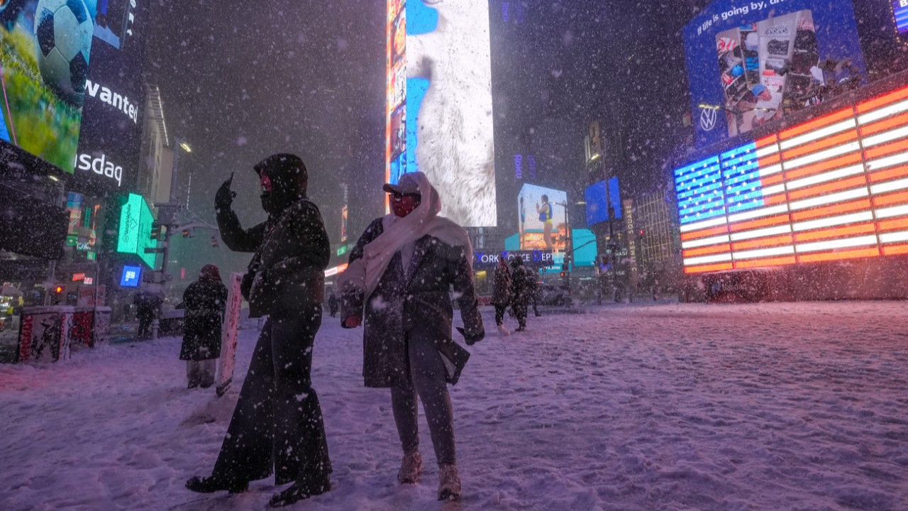 ABD'de kar fırtınası: Acil durum ilan edildi
