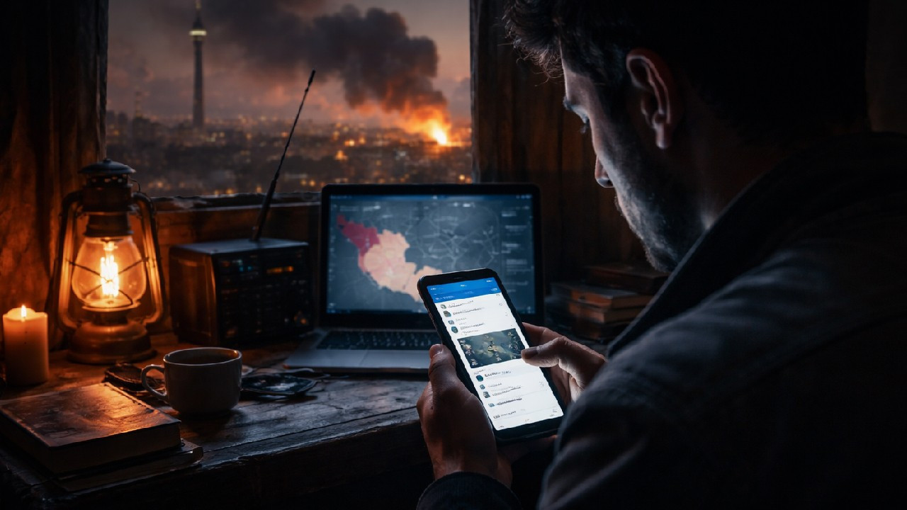 İran'da internet yok, MOSSAD kanal açtı