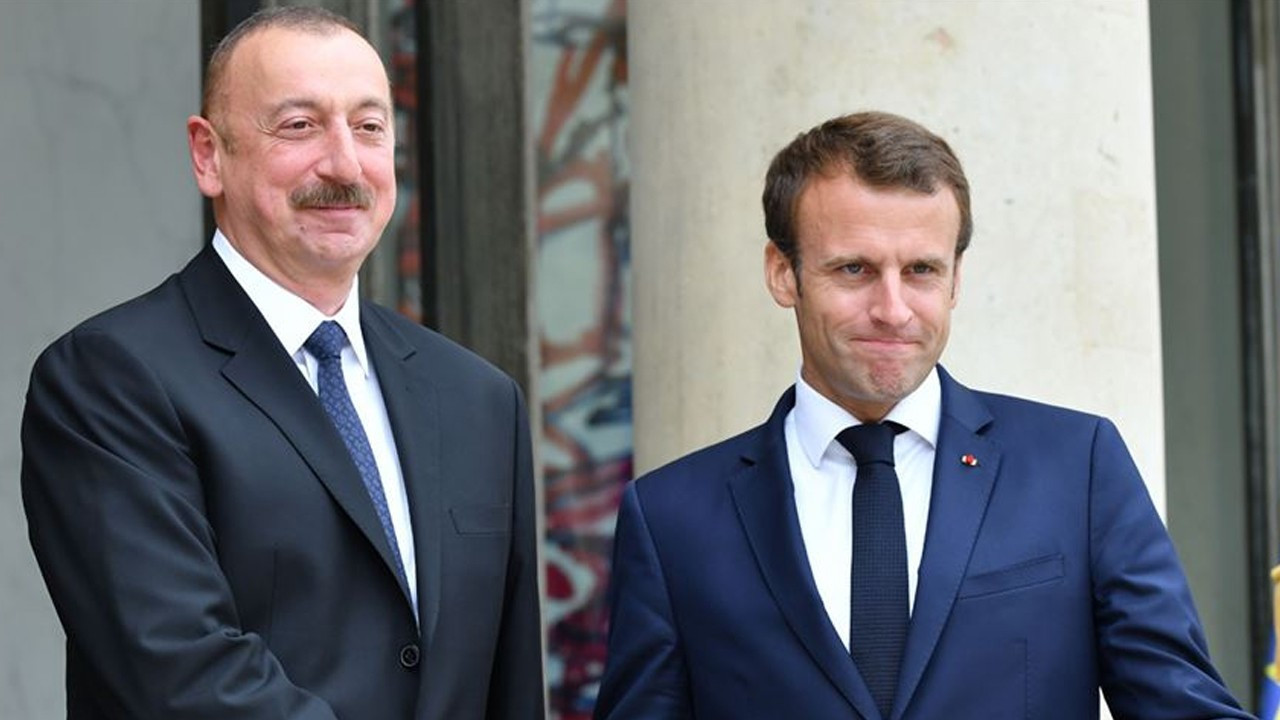 Aliyev ve Macron Nahçıvan saldırısını görüştü