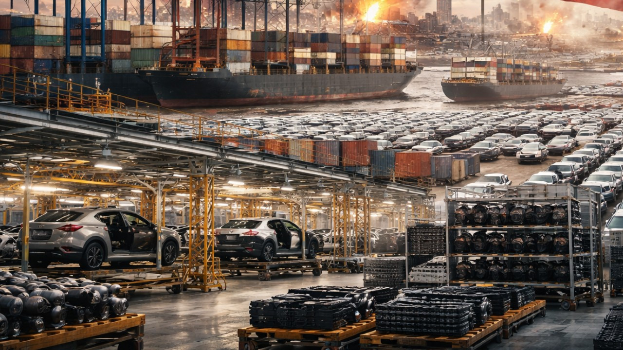 İran Savaşı otomotiv tedarik zincirini sarsıyor