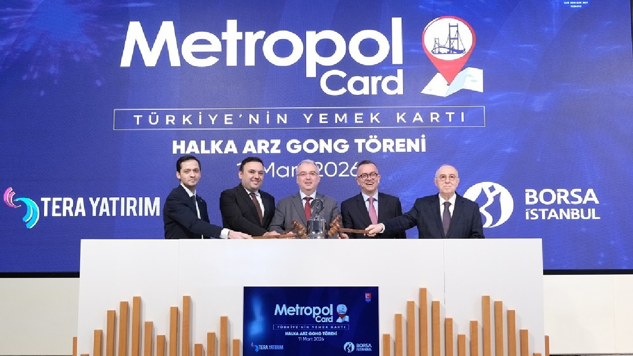 MetropolCard, Borsa İstanbul’da işlem görmeye başladı: Gong, MCARD için çaldı
