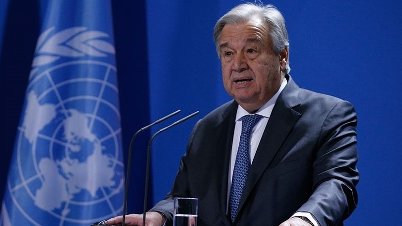 Guterres: Türk halkının cömertliğine saygı göstermek için buradayım