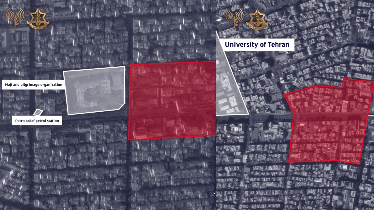 Son dakika: İsrail harita paylaştı: Boşaltın, vuracağız