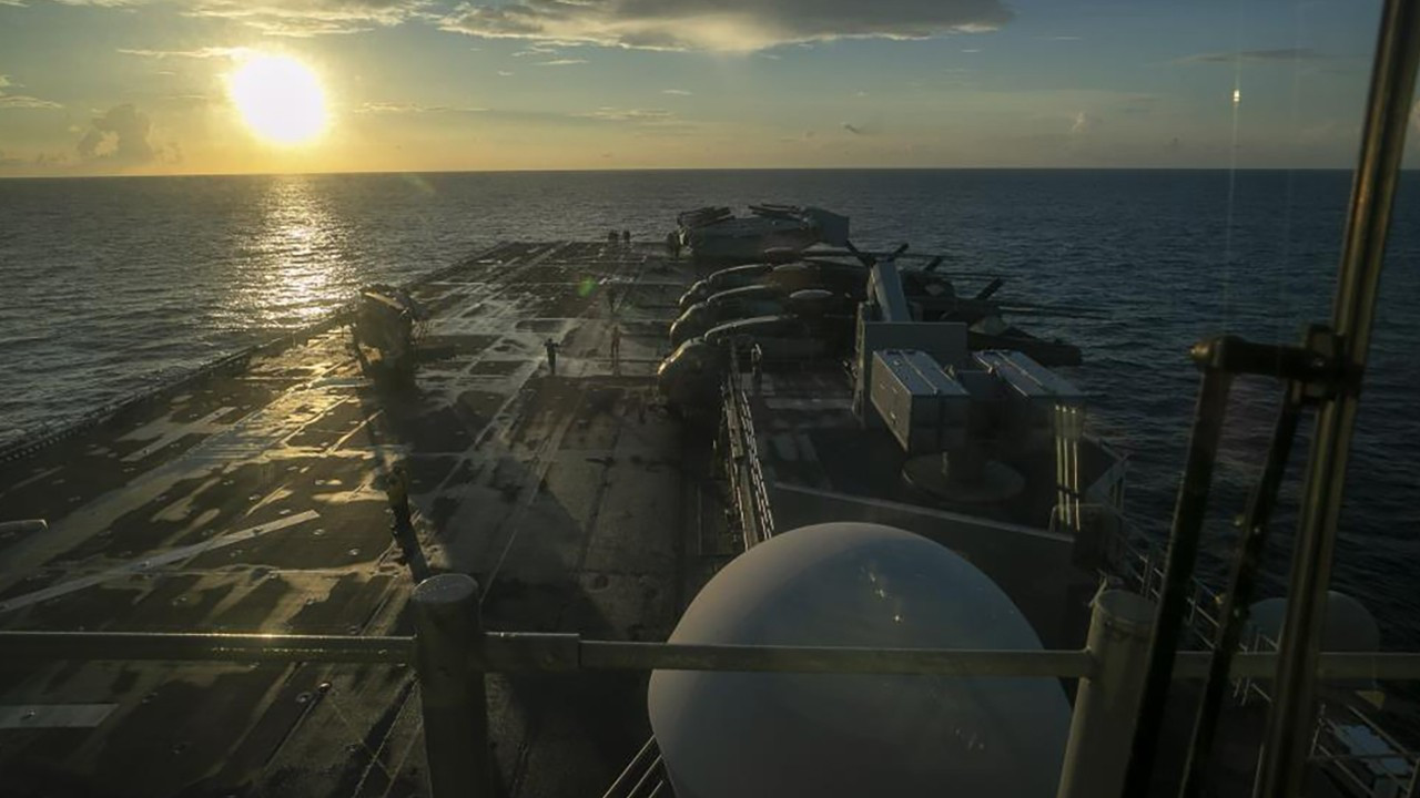 ABD ordusu açıkladı: 3 bin 500 personelli hücum gemisi Orta Doğu’ya ulaştı