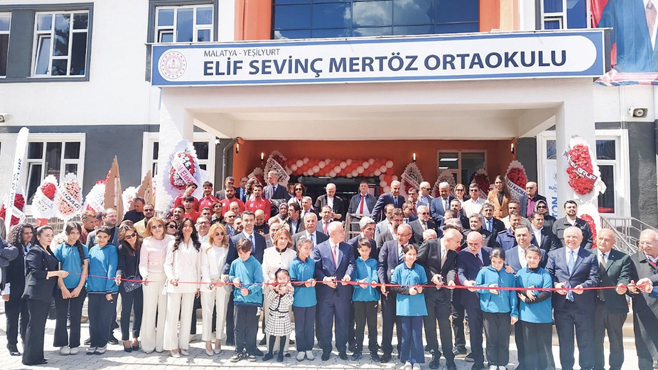 Hayırseverlerin desteği ile Malatya’da 1419 derslik yapıldı