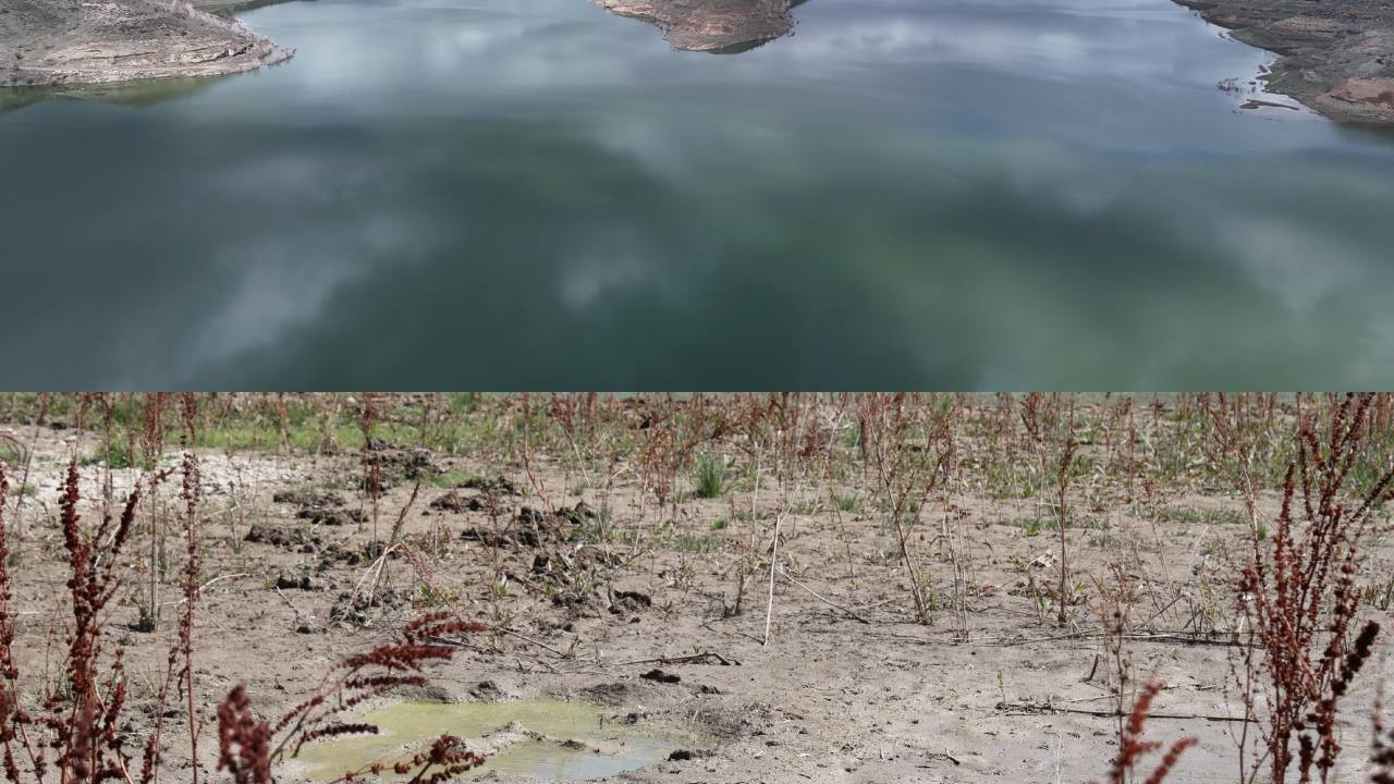 Kuruyan gölün son halini görenler manzaraya inanamadı: Son 15 yılın en yüksek seviyesi