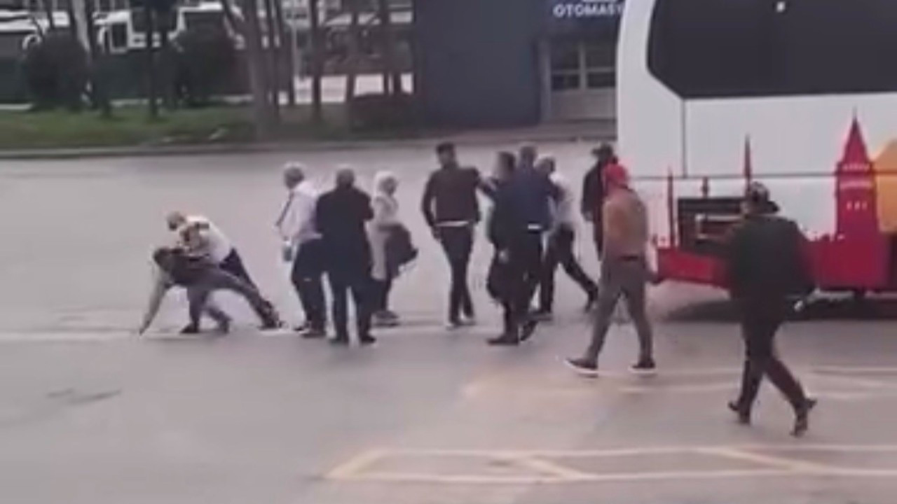 Terminalde tartışma kavgaya dönüştü