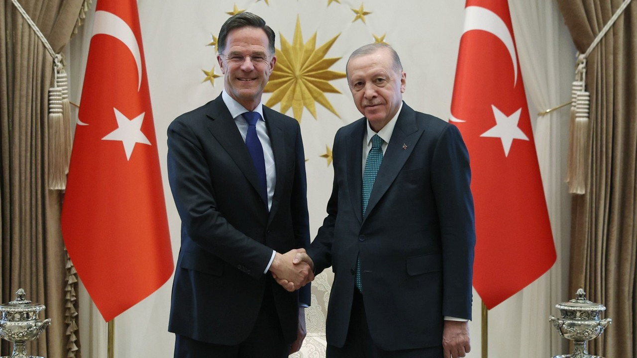 Cumhurbaşkanı Erdoğan, NATO Genel Sekreteri Rutte’yi kabul etti