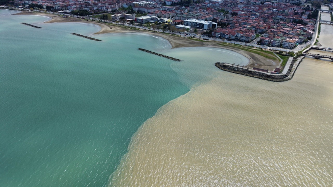 Karadeniz'in rengi değişti: Ordu'da dikkat çeken görüntü