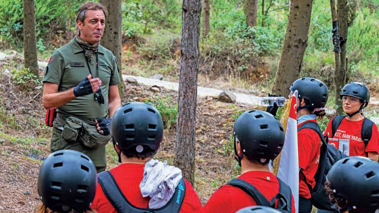 Komando parkurunda girişimci yetiştiriyor