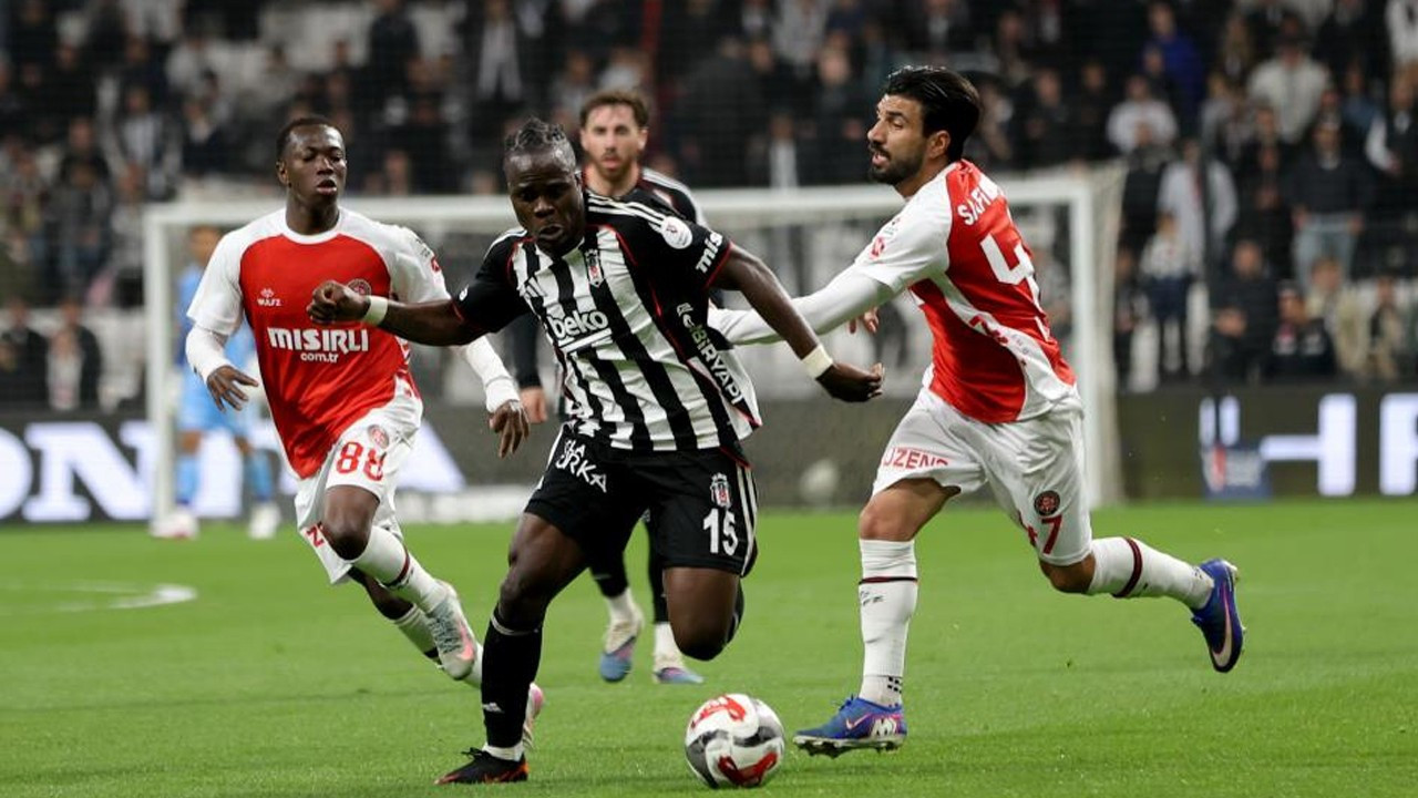 Beşiktaş evinde Karagümrük'le berabere kaldı