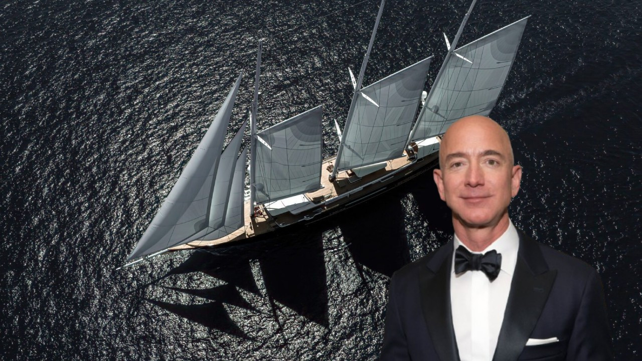 Jeff Bezos 500 milyon dolarlık dev yatını satışa çıkardı