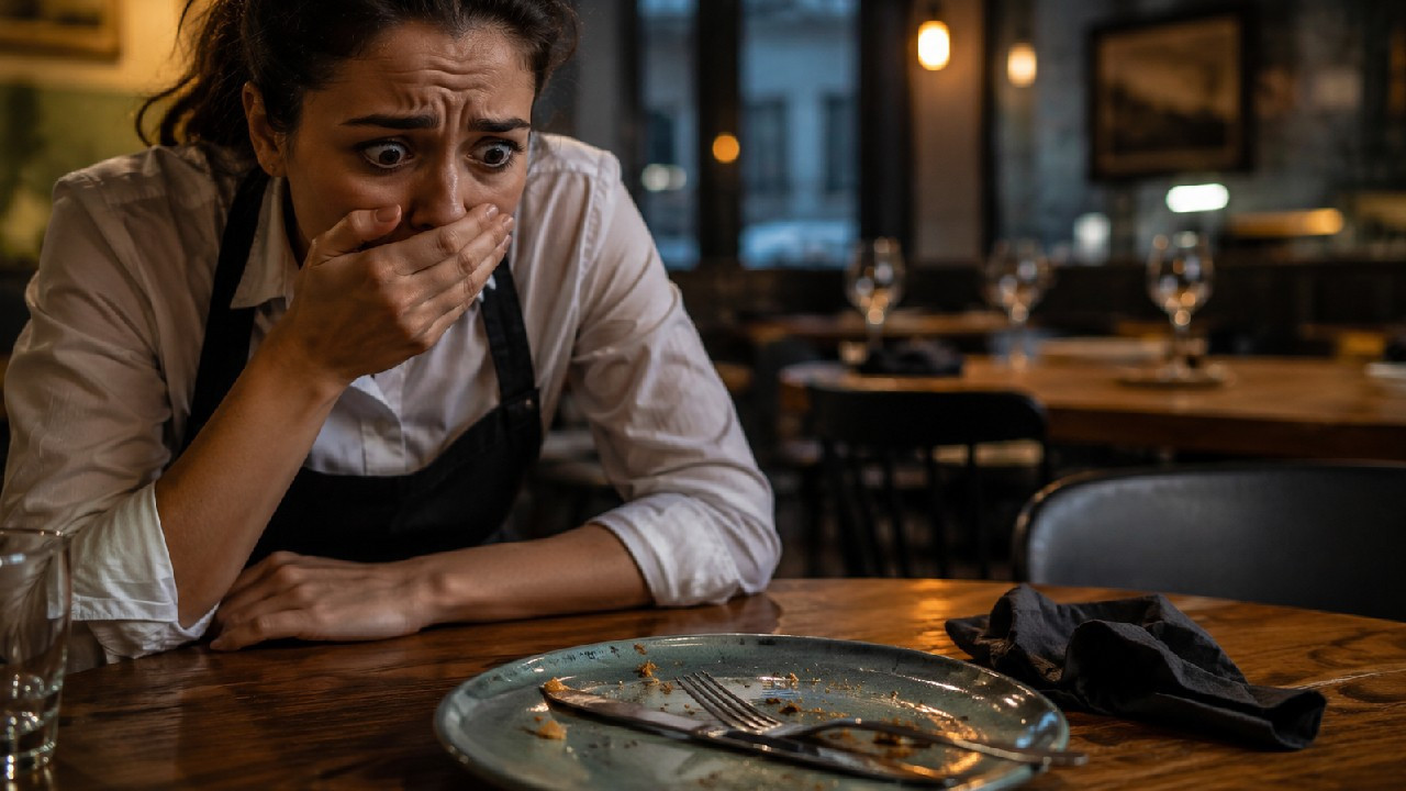 Hesabı ödemeden kaçtılar, masaya bıraktıkları not sosyal medyada viral oldu