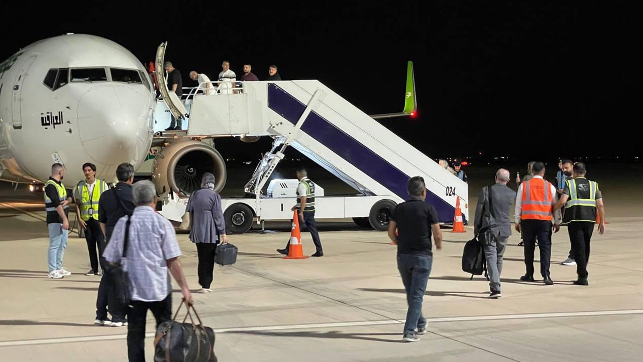 Kerkük Havalimanı'nda gece uçuşlarına başlandı