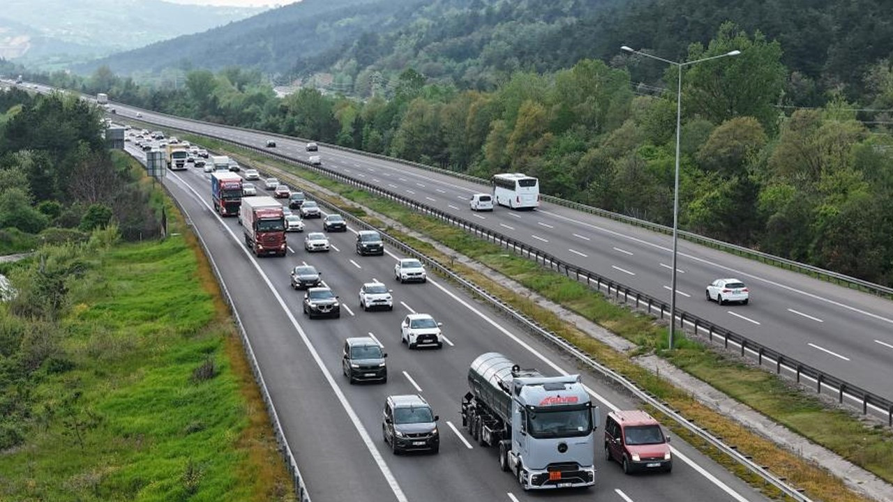 Bolu’da Kurban Bayramı dönüşü ağır vasıtalara geçit yok