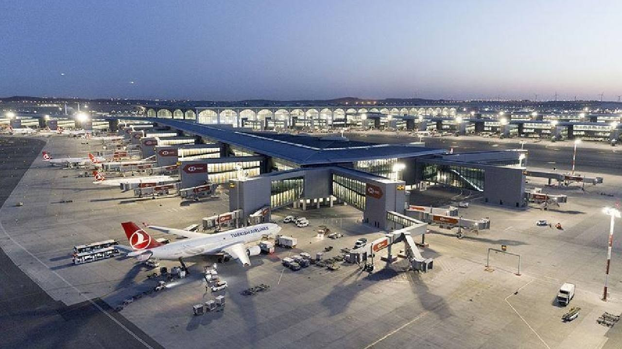 İstanbul Havalimanı 1519 uçuşla Avrupa'nın en yoğunu