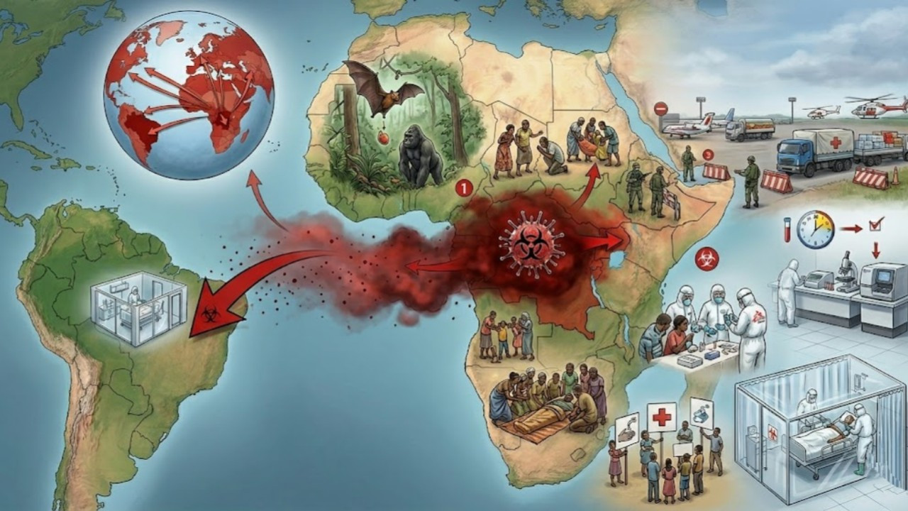 Kongo'da Ebola salgını  kritik seviyeyi aştı