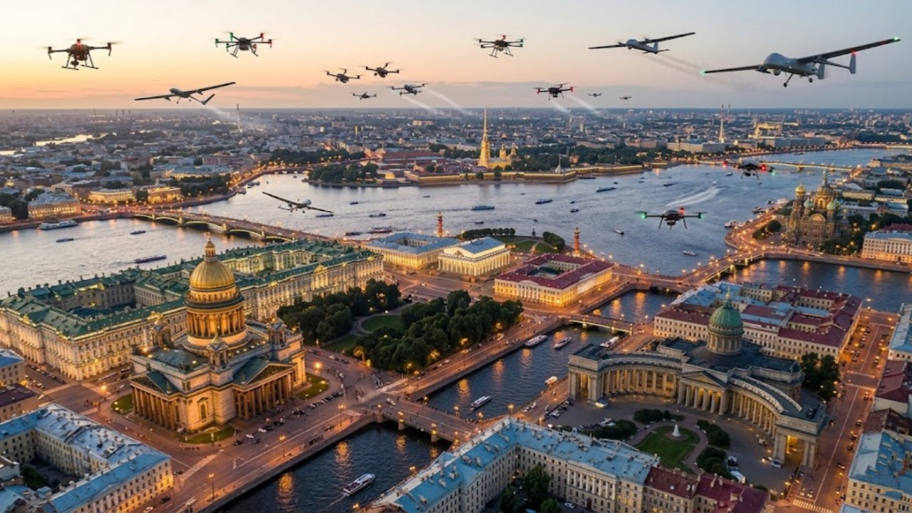 Ukrayna insansız hava araçlarıyla St. Petersburg bölgesini hedef aldı