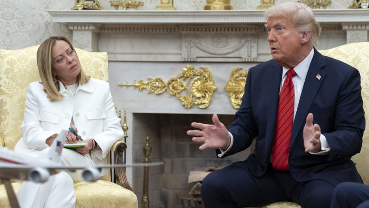 Trump Meloni'yi hedef aldı: Bizi savunmak için ortada yoklar