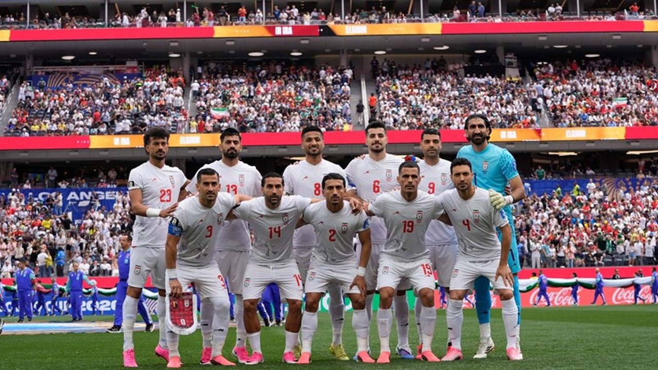 İran Milli Takımı Los Angeles'ta mesaj bıraktı: "İran'ın ruhu canlı ve sarsılmaz”