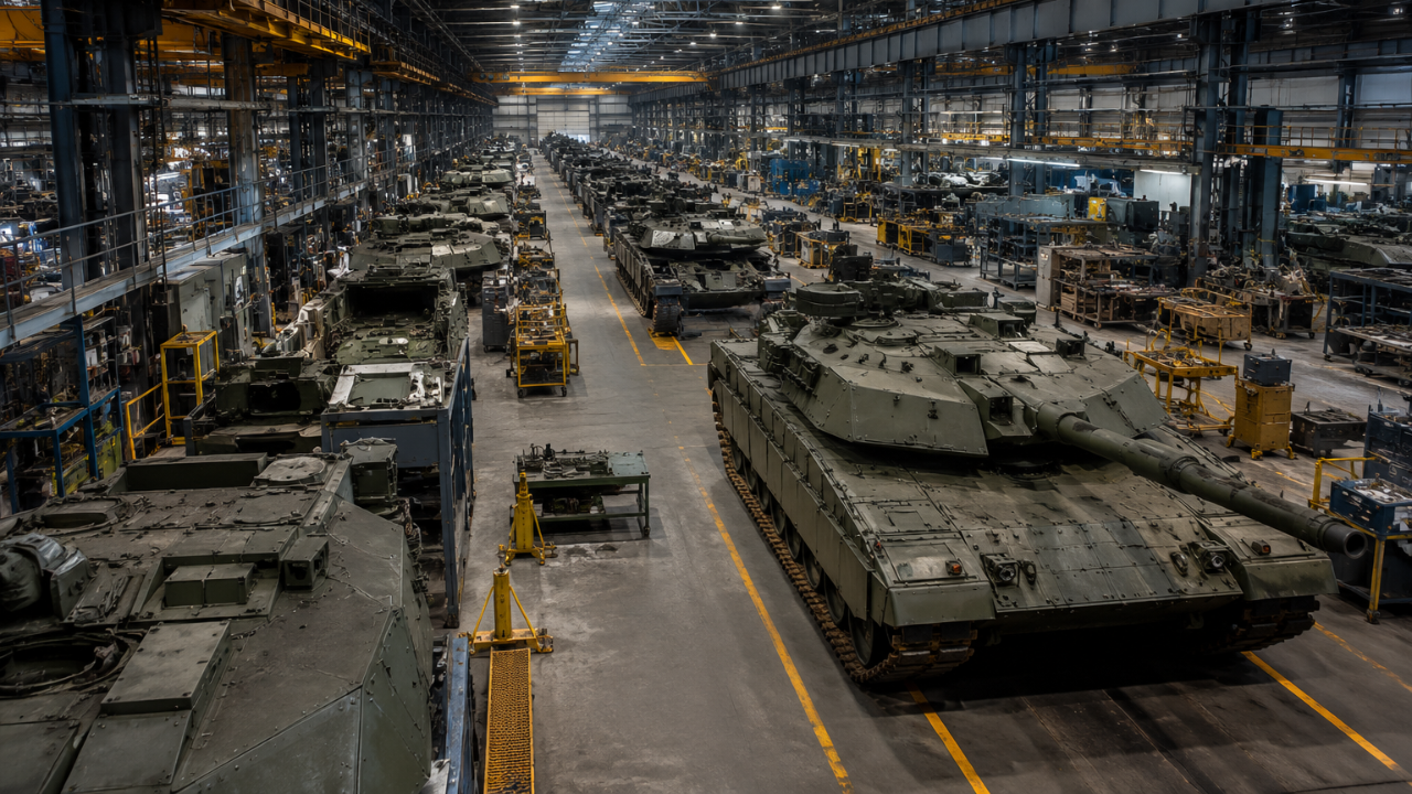 Almanya tank üreticisi KNDS'nin yüzde 40'ını satın alıyor