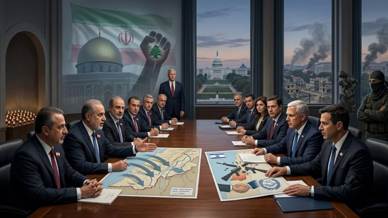 Lübnan İsrail müzakereleri Washington'da başlıyor
