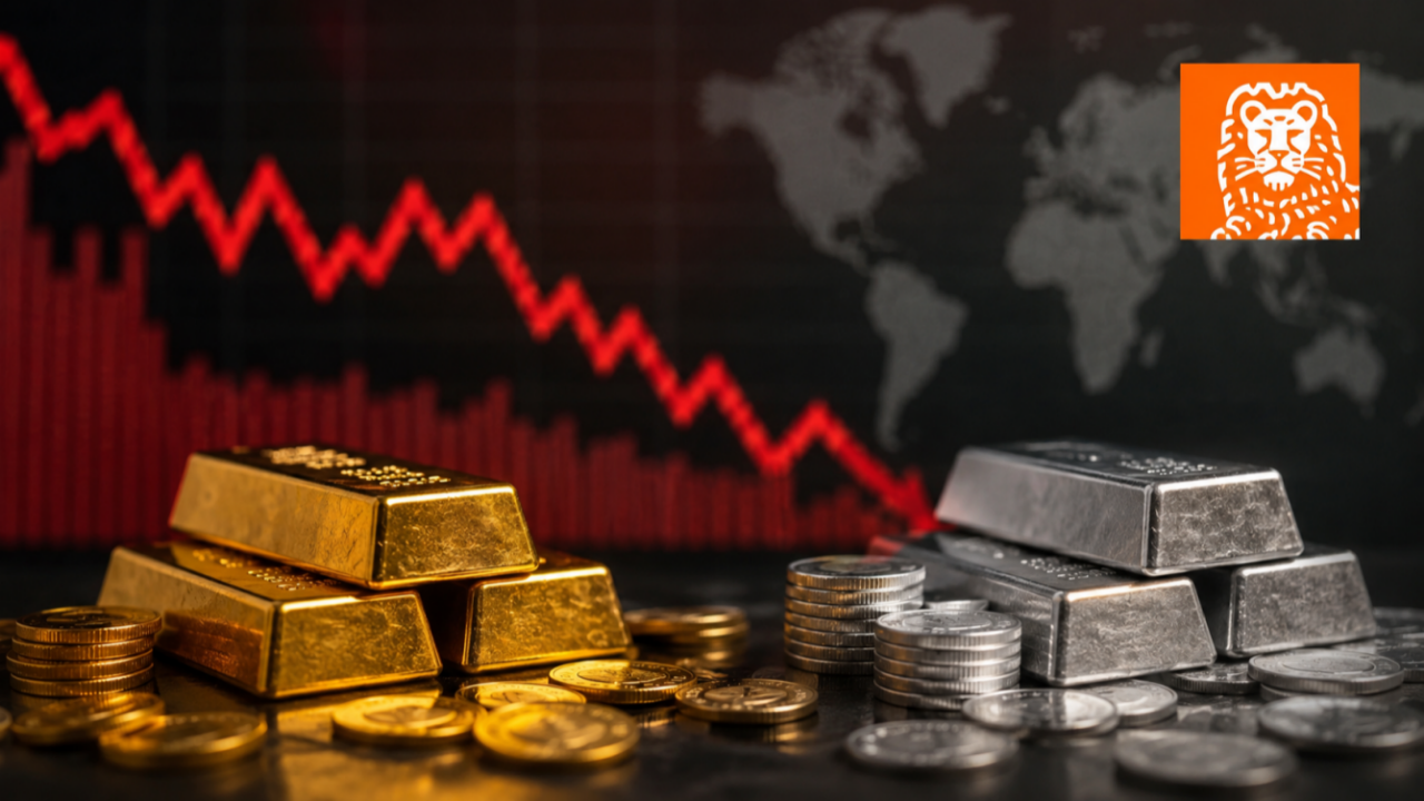 ING, altın ve gümüş tahminlerini sert düşürdü