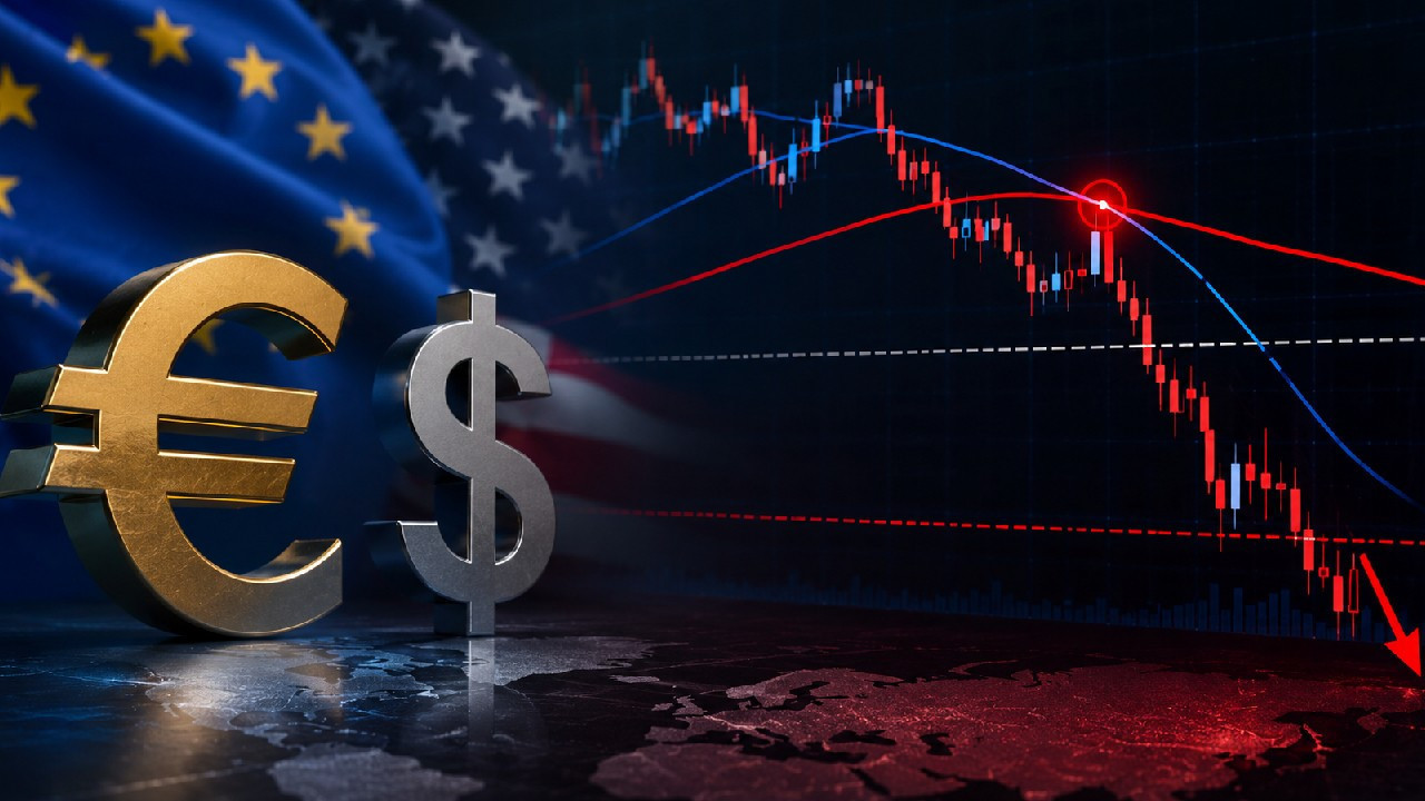 Dolar/Euro'da ölüm kesişimi