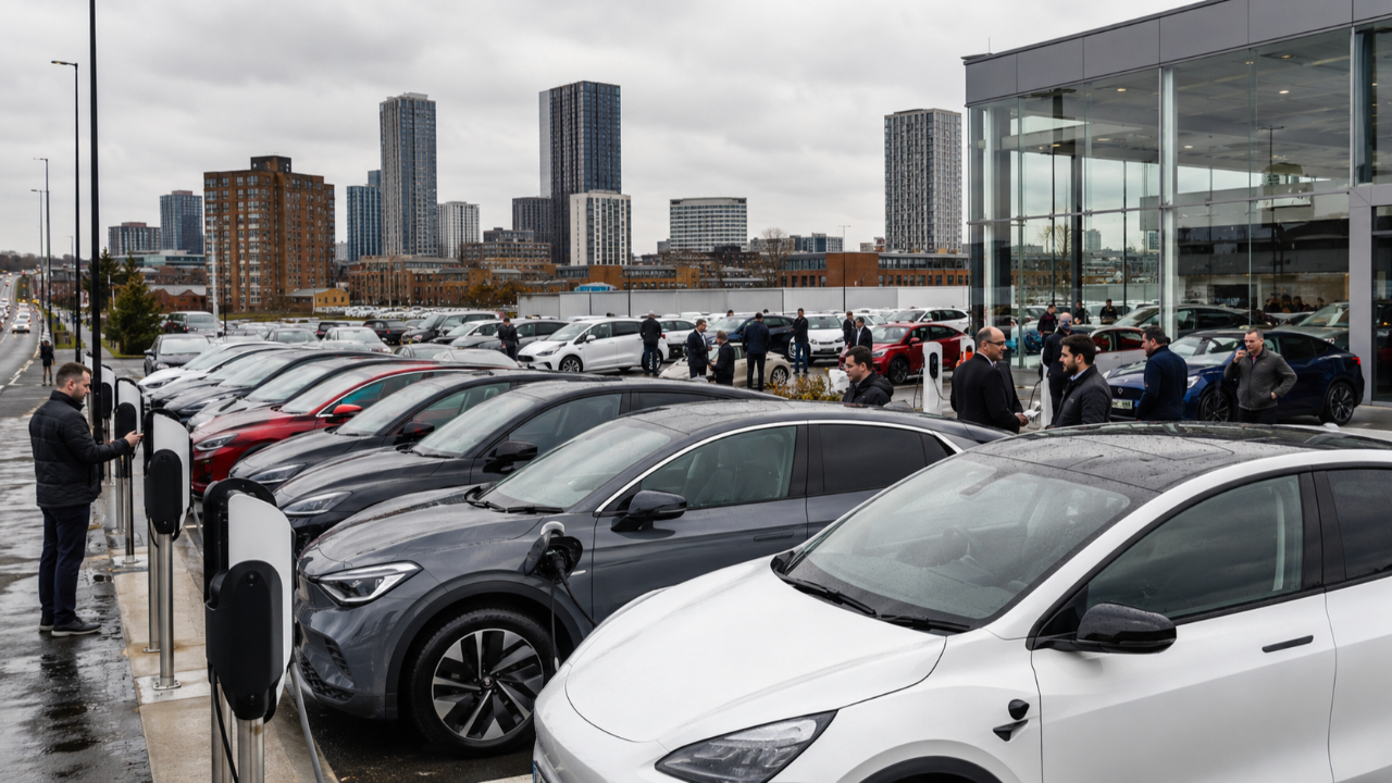 İngiltere'de elektrikli araç satışları haziranda rekor kırdı