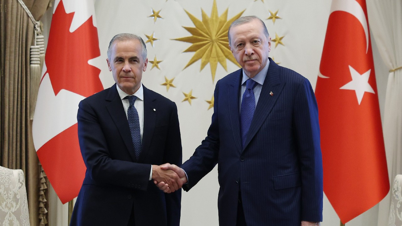 Cumhurbaşkanı Erdoğan, Kanada Başbakanı Carney'i kabul etti