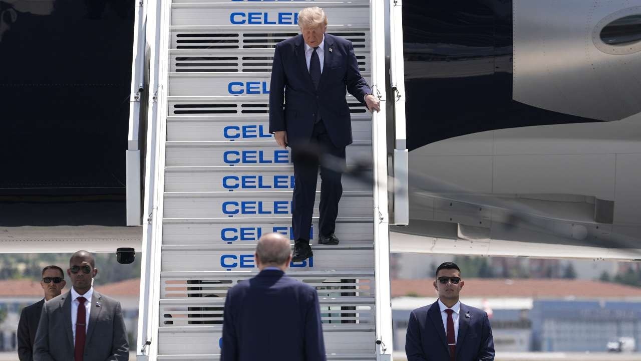 ABD Başkanı Trump Ankara'ya geldi