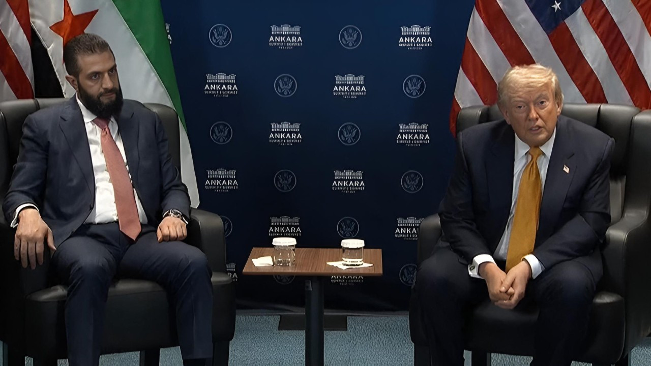 Trump, Beştepe'de Şara ile görüştü: Suriye kara listeden çıkacak!