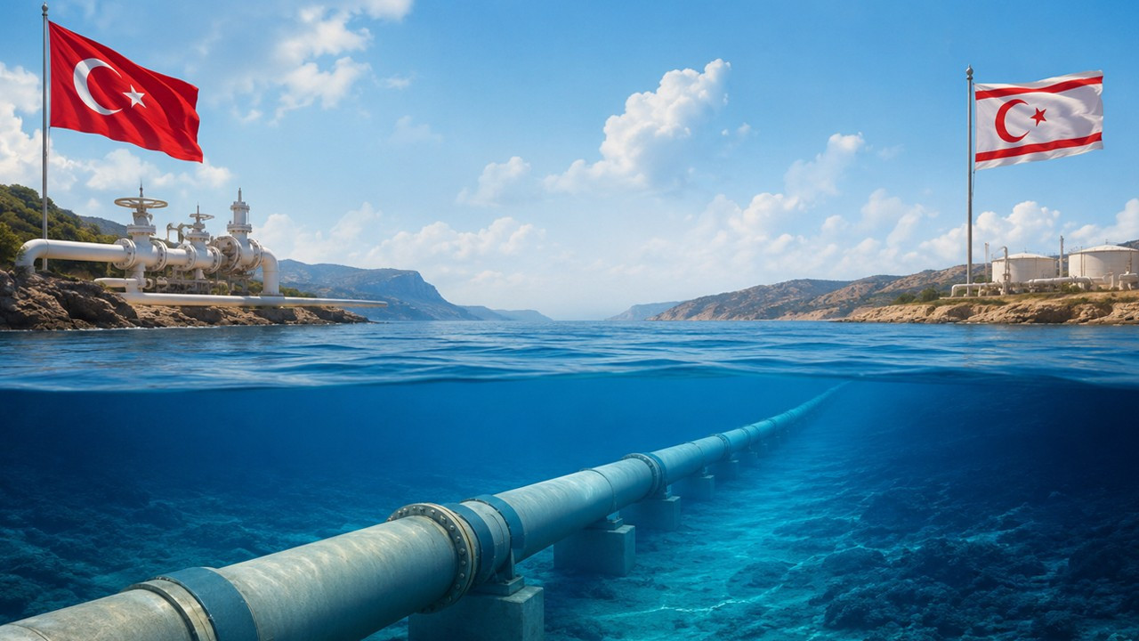 Türkiye'den KKTC'ye 101 kilometrelik deniz altı doğal gaz hattı yapılacak