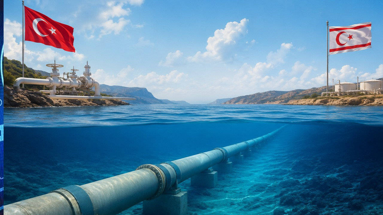 Türkiye ile KKTC arasına 101 kilometre doğal gaz hattı inşa edilecek