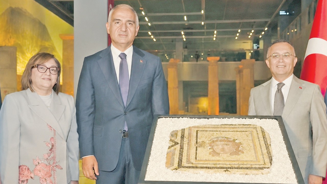 ABD’den iade edilen Zeugma Paneli ana vatanına döndü