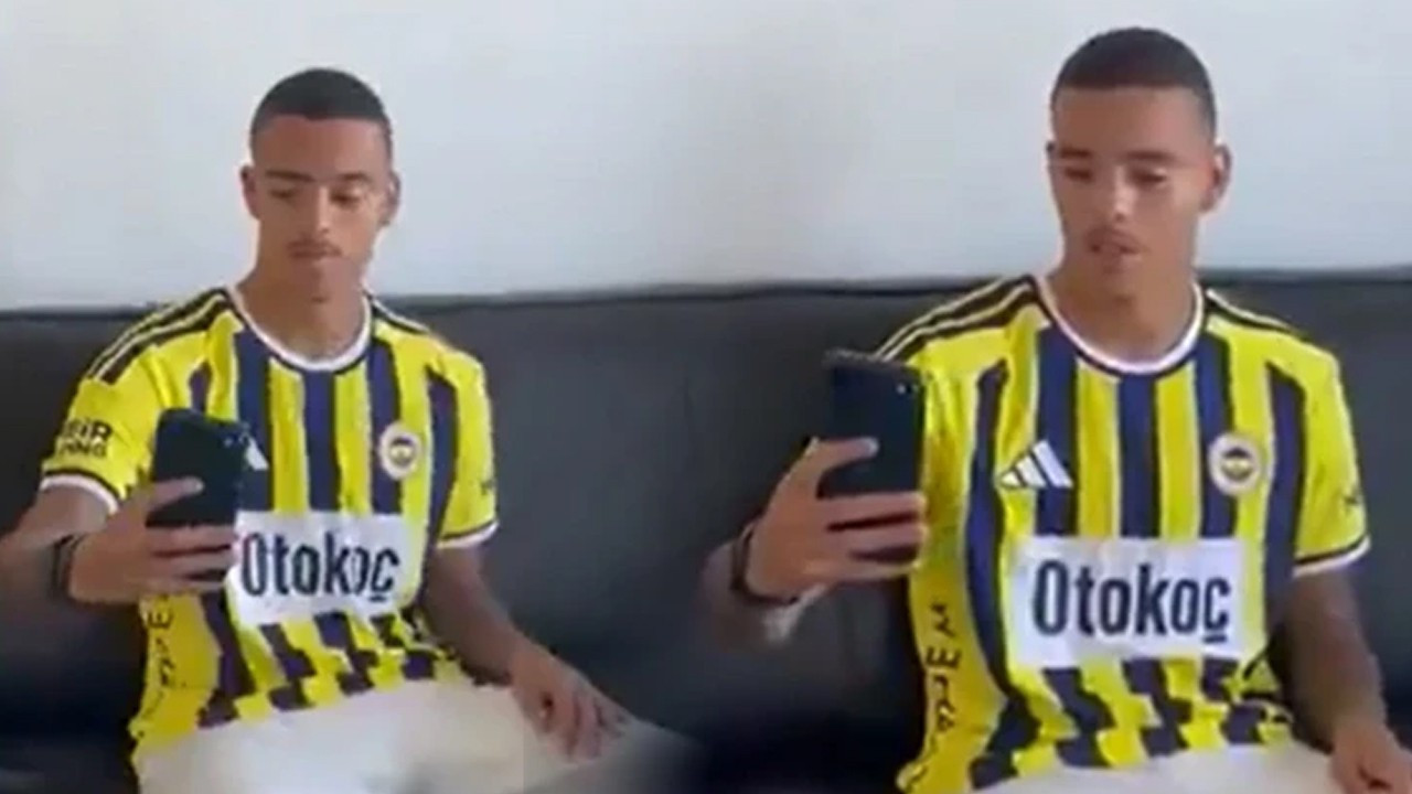 Fenerbahçe'nin yıldızı Mason Greenwood, İstanbul'a geldi