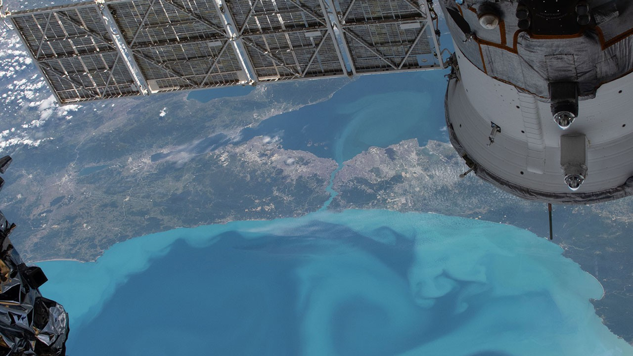 NASA'dan İstanbul paylaşımı: Uzaydan muhteşem görüntü