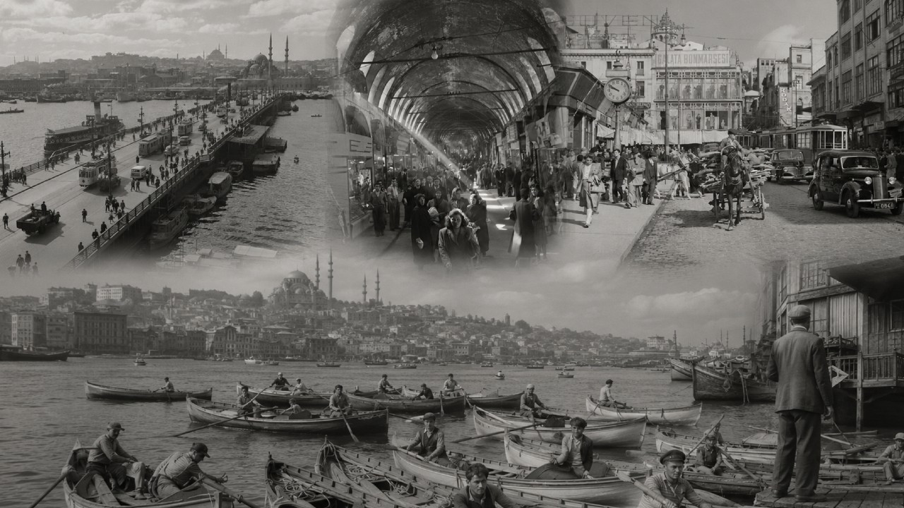 1947'nin İstanbul'u gün yüzüne çıktı: Tarihi kareler arşive taşındı