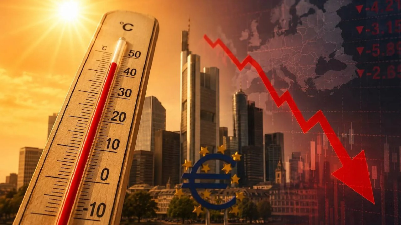 Avrupa'yı kavuran sıcaklar ekonomiyi vurdu: Milyarlarca dolarlık yeni risk kapıda