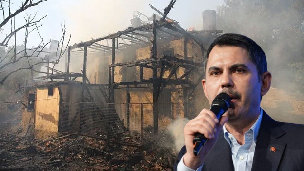 Bakan Kurum: Antalya, Muğla ve Balıkesir'deki yangınlarda 65 bağımsız bölüm ağır hasar gördü veya yıkıldı