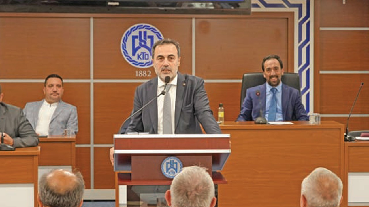 KTO Başkanı Öztürk: Enflasyonla mücadelede reel sektör korunmalı